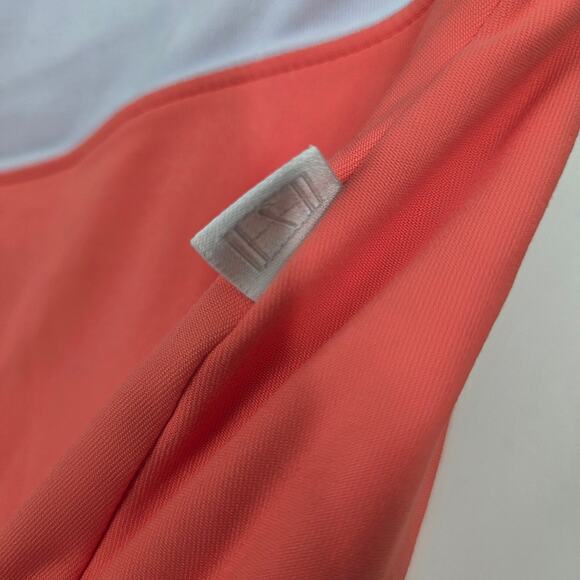 NIKE Dri-Fit Tennis Skort Peach Grey Tag M 350957 Cute Side Slit Split Golf - Picture 6 of 7